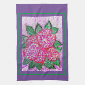 Teetücher HYDRANGEAS Geschirrtuch (Vertikal)