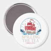 Teeüberzug seit 1773 Red White Blue Funny 4 Magnet (Vorderseite/Rückseite)