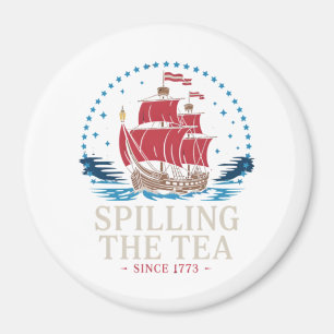 Teeüberzug seit 1773 Red White Blue Funny 4 Magnet