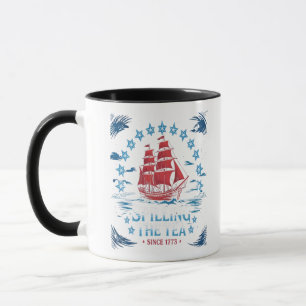 Teeüberzug seit 1773 Red White Blue Funny 4 Tasse
