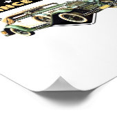 Teeverteilung seit 1773 Premium Poster (Ecke)