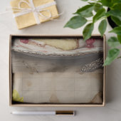 Teevorbereitung mit Dickdarm-Tissue Seidenpapier (Geschenk)