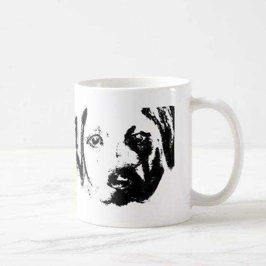 Teevorlage für Hunde Kaffee Kaffeetasse (Rechts)