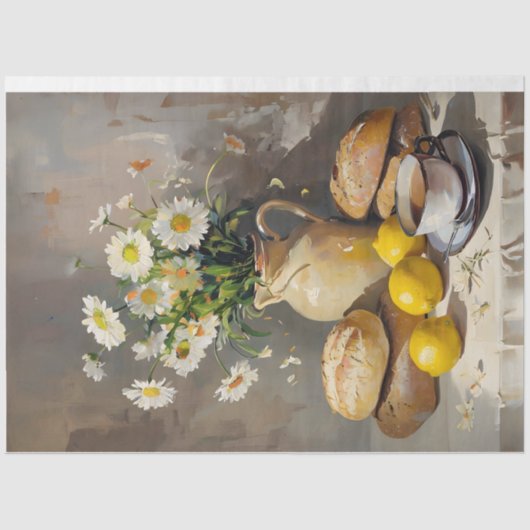 Teevormittag mit Daiseys Dekoupage Tissue Seidenpapier (Vorderseite)