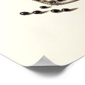 Teewall Kunst, Boba Drink Trendy Küche Poster (Ecke)