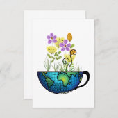 Teeweltmeisterschaft RSVP Karte (Vorne/Hinten)