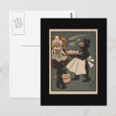 Teezeit-Bären Postkarte (Vorne/Hinten)