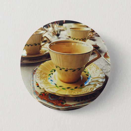 "Teezeit" Button (Vorderseite)