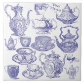 Teezeit Fliese (Vorderseite)