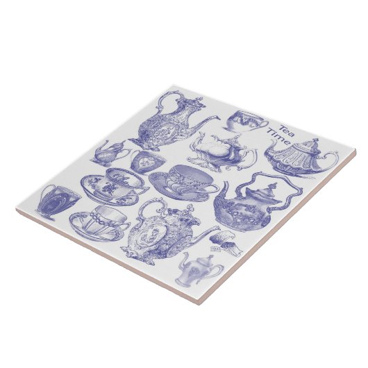 Teezeit Fliese (Seite)