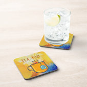 Teezeit - Getränkekasten Getränkeuntersetzer (Rechte Seite)