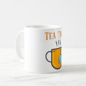 Teezeit Kaffee-Tasse Kaffeetasse (Vorderseite Links)