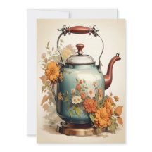 Teezeit Kaffeepause Tee-Pot-Blume zusammenbringen