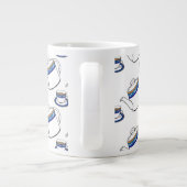 Teezeit-Kaffeetasse Jumbo-Tasse (Rückseite)