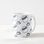 Teezeit-Kaffeetasse Kaffeetasse (VorderseiteRechts)