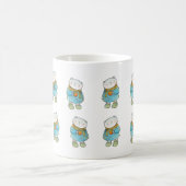 Teezeit mit Niedlichem Polarbär - Adorable Wildlif Kaffeetasse (Mittel)