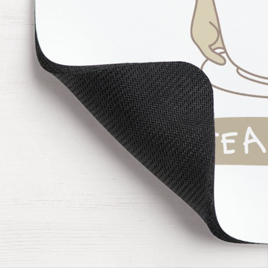 Teezeit Mousepad (Ecke)