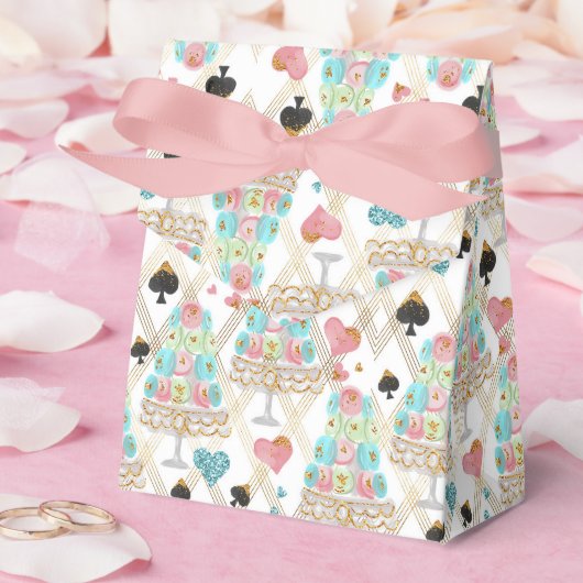 Teezeit-Muster Geschenkschachtel (Hochzeit)