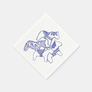 Teezeit Pferde Serviette