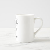 Teezeit Porzellantasse (Rechts)