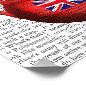 Teezeit Poster (Ecke)