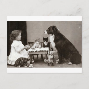 Teezeit Postkarte