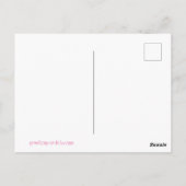 Teezeit Postkarte (Rückseite)