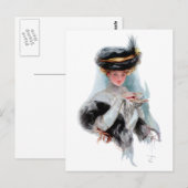 Teezeit Postkarte (Vorne/Hinten)