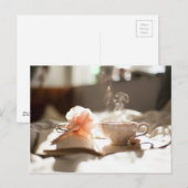Teezeit Postkarte (Vorne/Hinten)