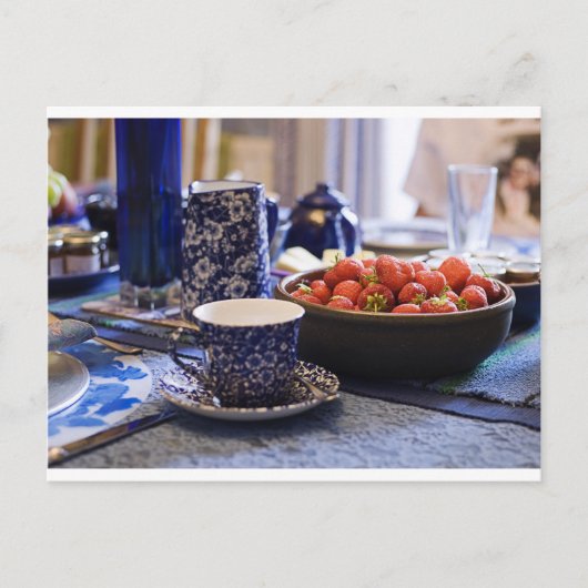 Teezeit Postkarte (Vorderseite)