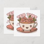 Teezeit-Rosentee Kawaii (Vorne/Hinten)