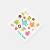 Teezeit Serviette (Ecke)