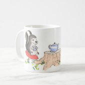 Teezeit-Tasse Kaffeetasse (Vorderseite Links)