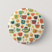 Teezeit-Taste Button (Vorderseite)