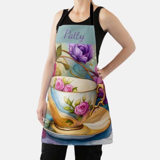 Teezeit - Tee-Cup Art Schürze (InSitu)