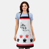 Teezeit Teekanne Schürze (Getragen)