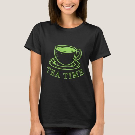 Teezeit | Teeparty T-Shirt (Vorderseite)