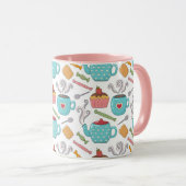 Teezeit und Süßigkeiten Tasse (VorderseiteRechts)