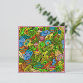 Teezeit Unwiderstehliche Party Einladungen (Stehend Vorderseite)