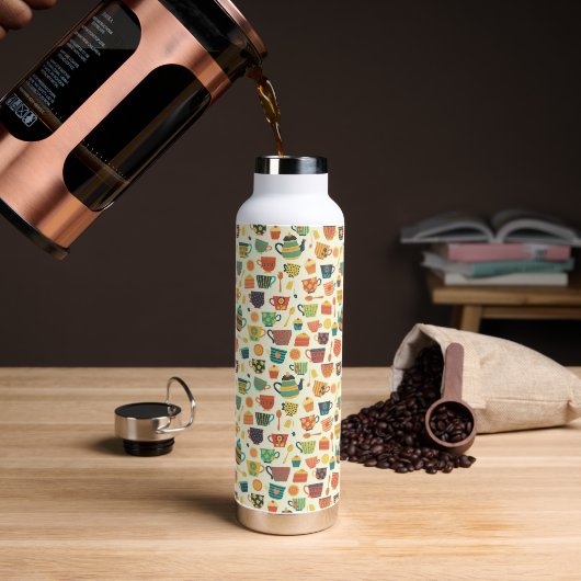 Teezeit-Wasserflasche Trinkflasche (Kaffee)