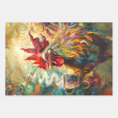 Teezeitdekoupage Geschenkpapier Set (Vorderseite)