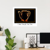 Teezeitdruck Poster (Heimbüro)