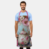 Teezeitentepot Schürze (Getragen)