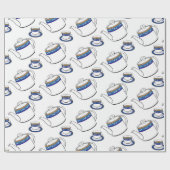 Teezeitpapier Geschenkpapier (Flach)