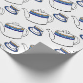 Teezeitpapier Geschenkpapier (Ecke)