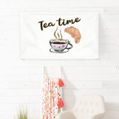 Teezeitschilder, Tee-Party-Accessoires, Tee-Party Banner (Insitu)