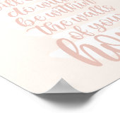 Teezeremonie auf dem Monte Lema Poster (Ecke)