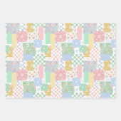 Teezeremonie auf dem Teatro Lago Teapots Pastel Vi Geschenkpapier Set (Vorderseite)