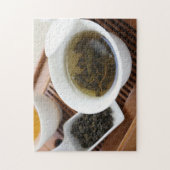Teezeremonie des traditionellen Chinesen: oolong Puzzle (Vertikal)
