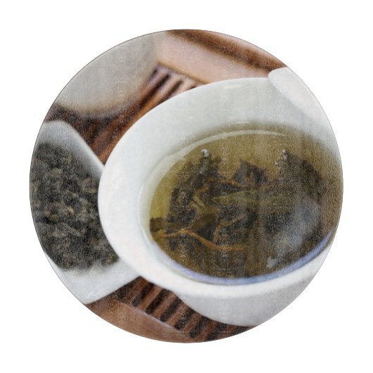 Teezeremonie des traditionellen Chinesen: oolong Schneidebrett (Vorderseite)